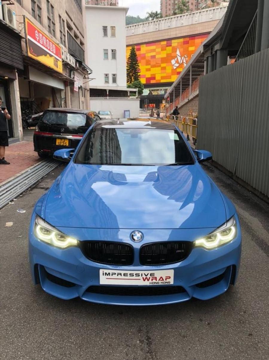 BMW M3 Sedan by Impressive Wrap 2017 года  (JP) (фото 4 из 12)